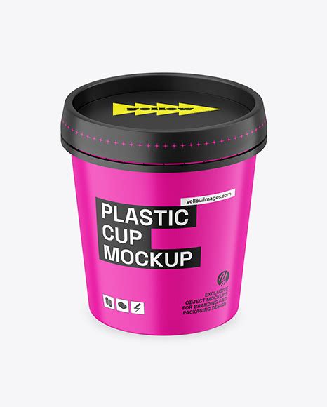 Matte Plastic Cup Mockup Free Download Images High Quality Png  97040