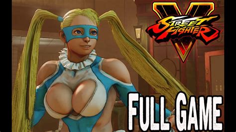 Street Fighter 5 Full Story Mode Gameplay Walkthrough With Endings No