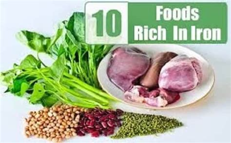 Top 10 Foods Rich In Iron Yen Gh