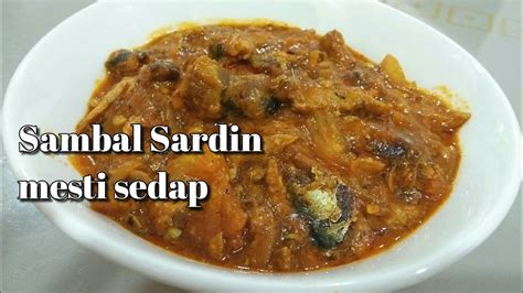 Sambal Sardin Sedap Youtube