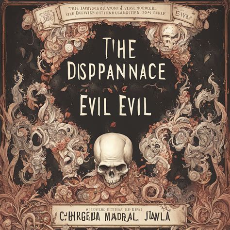 The Disappearance Of Evil Book Cover By Cp Group Playground