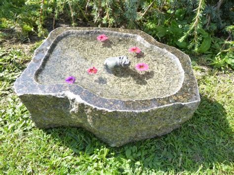 Vogeltr Nke Aus Granit Naturstein Unikat Steinmetz Store De