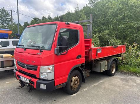 Buy Mitsubishi Fuso Canter Flatbed Truck By Auction Norway Fjell Lj