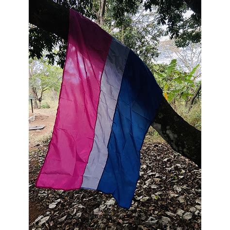 Bandeira Bissexual Cm X Cm Bember Bandeira Grande Dupla Face