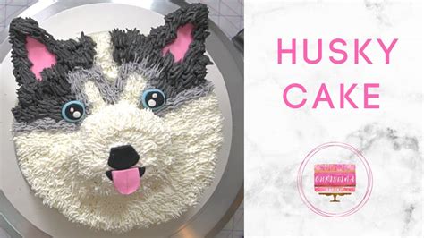 How To Make A Husky Cake Youtube