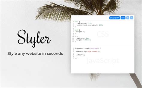 styler  google chrome extension