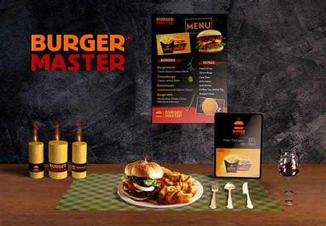 Burger Master - Burger Branding on Behance