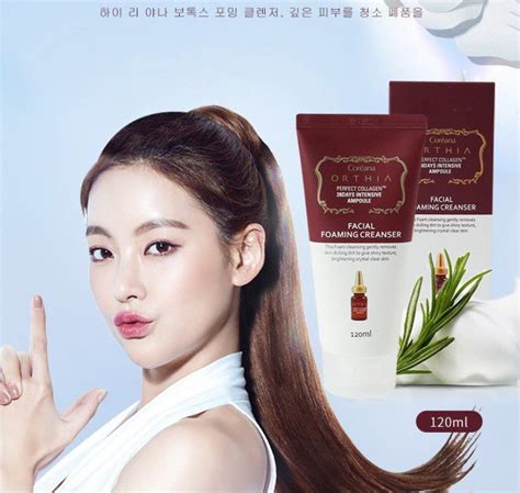 Coreana ORTHIA 28 Days Intensive Ampoule Facial foaming cleanser 120ml ...