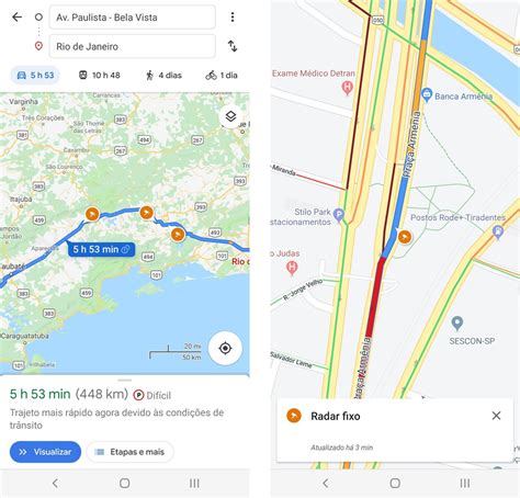 Google Maps Come A A Mostrar Radar E Limite De Velocidade No Brasil