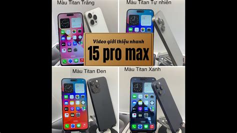 Giới thiệu nhanh 15 Pro Max Bản Vip Cao Cấp YouTube