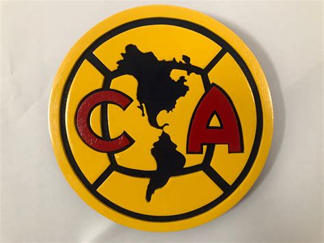 Club America Soccer Team Wood Sign Etsy