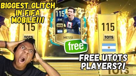 BIGGEST GLITCH IN FIFA MOBILE HISTORY FREE UTOTS PLAYERS GLITCH