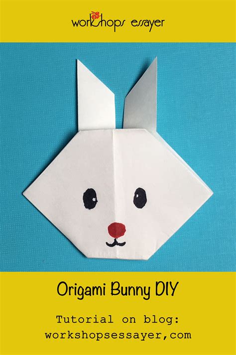 How To Make An Origami Bunny Origami Rabbit Instructions Step By Step