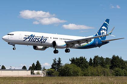 N Ak Alaska Airlines Boeing Max