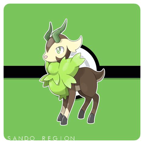 Starter The Field Pokémon Grass type Evolution Chain Deerush Lv