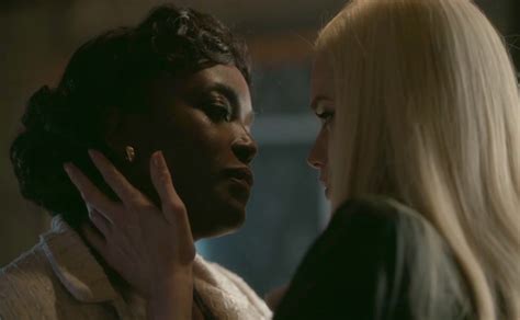 Wunmi Mosaku Abbey Lee Lesbian Scene In Lovecraft Country AZNude