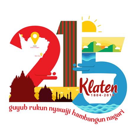 Logo Hari Jadi Fix Png Klaten