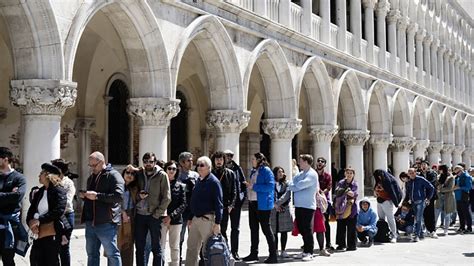 Zahl Der Venedig Touristen Steigt Trotz Eintrittsgeld Weiter Sn At