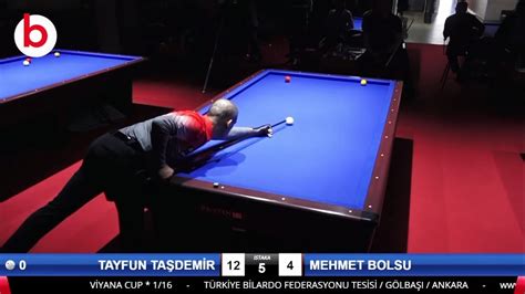 3 Cushion Billiards Tayfun TaŞdemİr 14 In 40 Great Match Performance