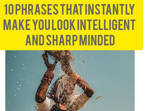 10 Phrases That Instantly Make You Look Intelligent And Sharp Minded Educationcity Blog10