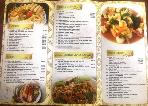 Online Menu Of Bega Thai Restaurant Restaurant Bega New South Wales