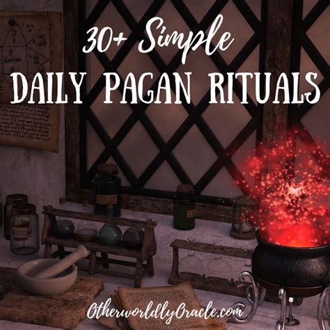 Everyday Paganism List Of 30 Simple Daily Pagan Rituals