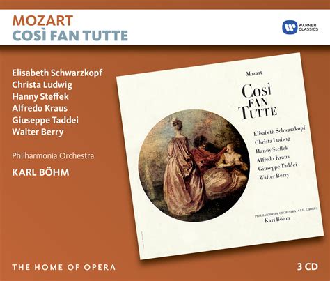 Mozart Cosi Fan Tutte Warner Classics