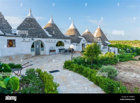 Trulli Of Valle D Itria And Alberobello Stock Photo Alamy