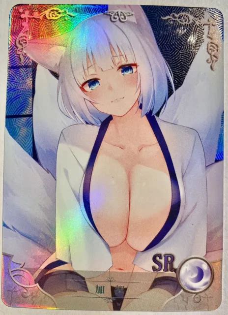 Kaga Azur Lane Carte Sr Anime Waifu Goddess Story Ns M Eur