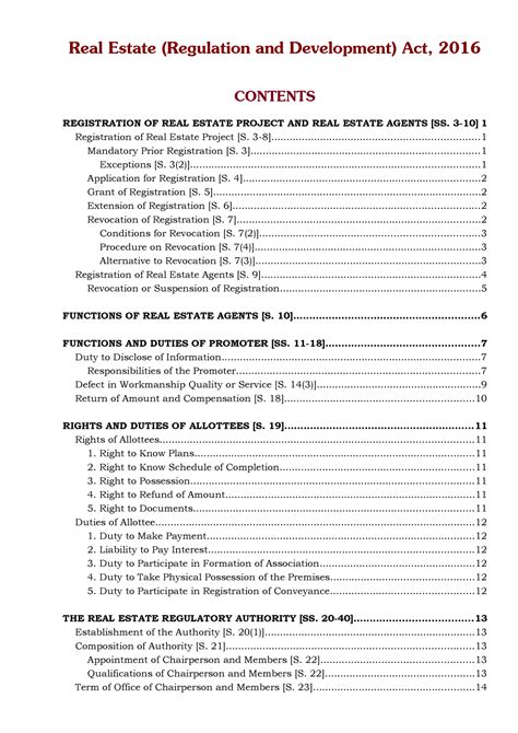 G M Wagh The Real Estate Regulation And Development Act 2016