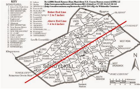 Schuylkill County Weather Forecast 12/14/13 - Storm Total Predictions