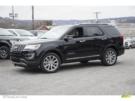 2017 Shadow Black Ford Explorer Limited 4wd 118200465 Photo 10