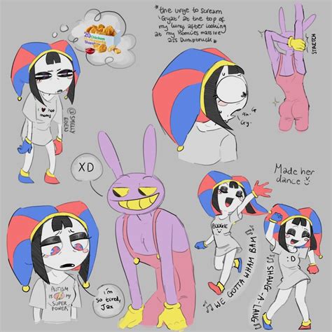 Pin By Wiwidark On The Amazing Digital Circus Fanart Cute Drawings