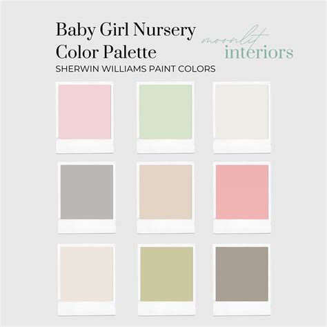 Baby Girl Nursery Color Palette Sherwin Williams Interior, 57% OFF