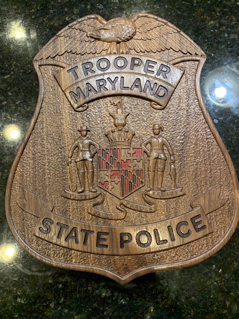 Maryland State Police Trooper Badge | Etsy