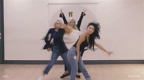 Mamamoo Starry Night Dance Practice Mirrored Slow Youtube