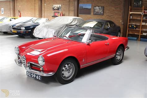 Classic 1964 Alfa Romeo Giulia Spider Veloce For Sale 8432 Dyler