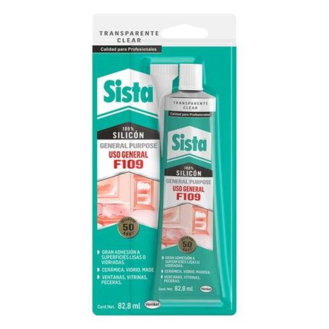 Sista Sellador 100 Silicón Uso General Precio Rappi