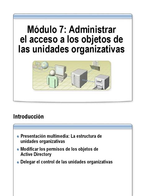 PDF Modulo Acceso A Los Objetos De Ou DOKUMEN TIPS