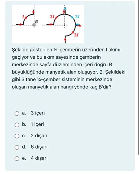 Solved Şekilde gösterilen 141 çemberin üzerinden I akımı Chegg