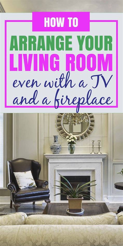 How To Arrange Living Room Furniture With A Tv And Fireplace From