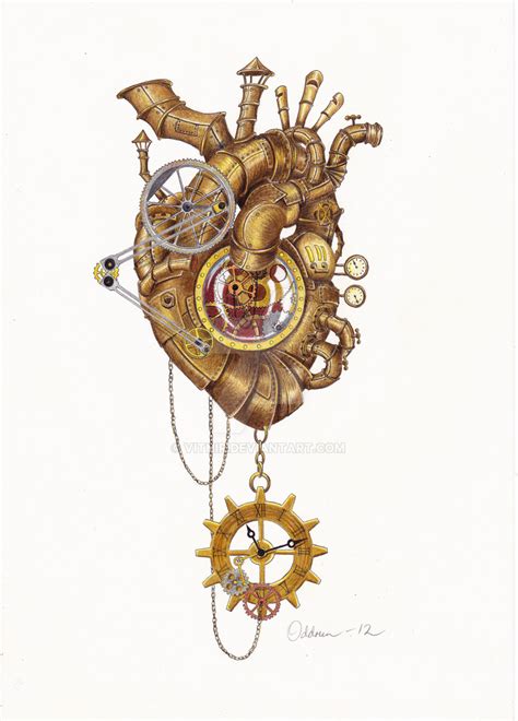 Steampunk Heart By Vitnir On Deviantart