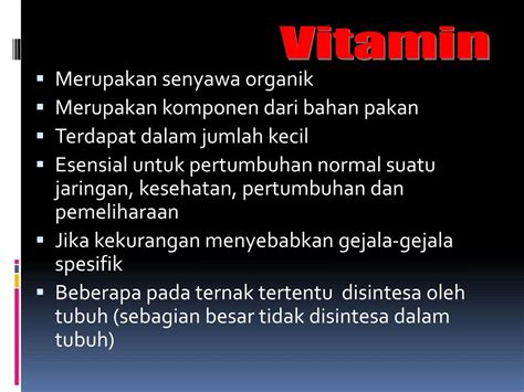 Ppt Vitamin Powerpoint Presentation Free Download Id5597718