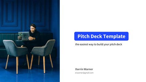 Pitch Deck Title Slide How To Instructions