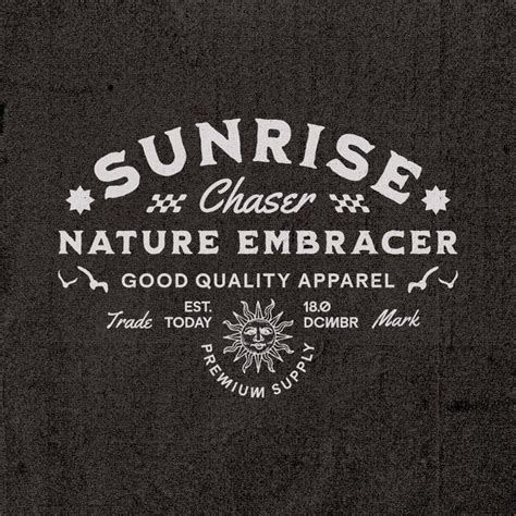 Sunrise T-Shirt Design Template — Customize it in Kittl