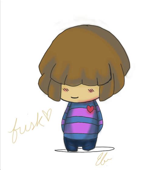 Emily Gibson Undertale Frisk Fan Art