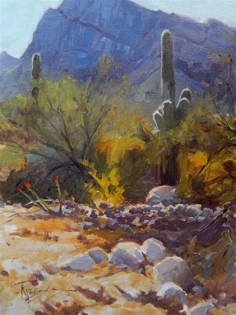 30 Catchy Desert Landscape Paintings - Home, Family, Style and Art Ideas