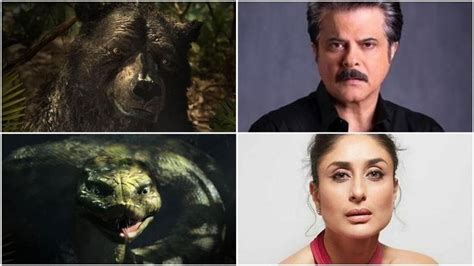 Mowgli Hindi voice cast has Anil Kapoor playing Baloo,…