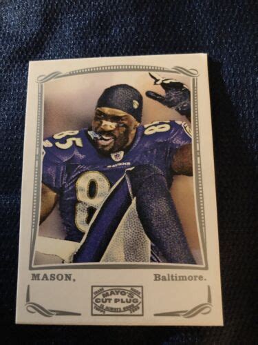 2009 Topps Mayo Silver 69 Derrick Mason EBay