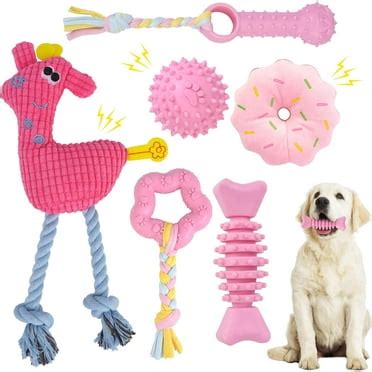 Puppy Toys,Dog Chew Toy for Teething Small Dogs, Puppy Chew Squeaky ...